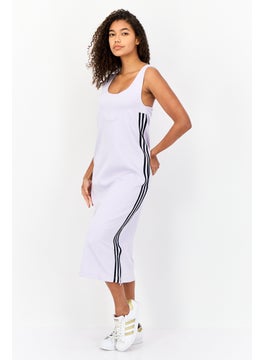 adidas Originals Women Sportswear Fit Sleeveless Outdoor Dress, Lilac  - Image 2