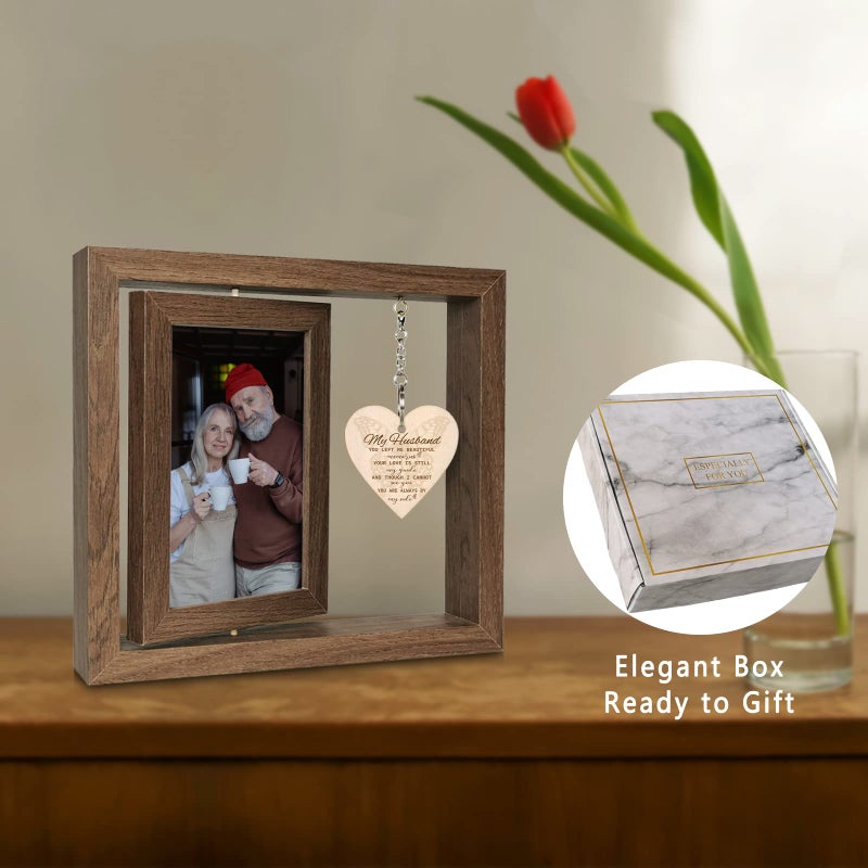Eyitupc Sympathy Gifts For Loss Of Husband Memorial Picture Frame In Memory Of Loved One Gifts Husband Bereavement Gifts - Image 2