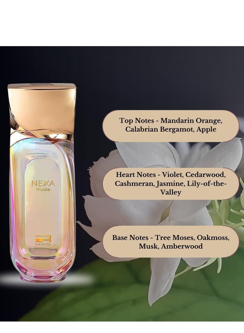 RUE BROCA Nexa Musee Pour Femme Eau De Parfum For Women, 100ML - Image 5