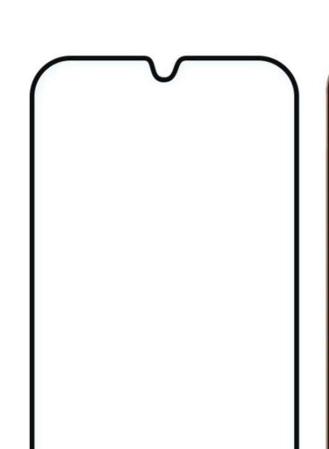 BORTONY 3D Full Covered Tempered Glass Screen Protector For Galaxy A70 Clear/Black - Image 2