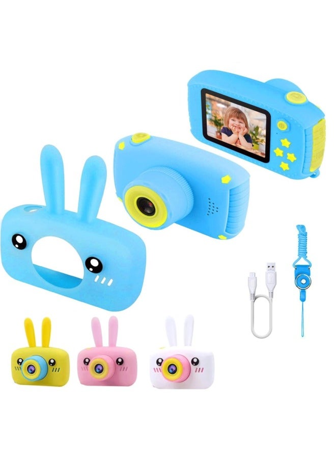 Generic X9 HD Digital Gift With Cartoon Protective Cover Mini Camera Manufacturers Children's Camera-Body Color:Ordinary Yellow Rabbit  - Image 2