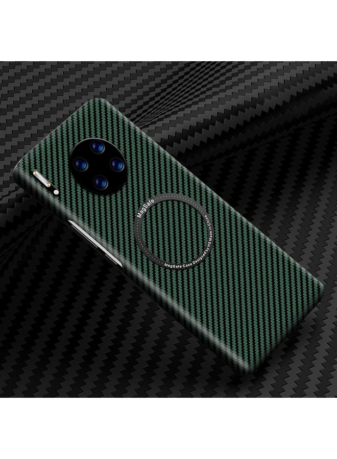 S-TOP Case For Huawei Mate 30 Magnetic Magsafe Carbon Fiber Texture Shockproof Phone Case - Image 1
