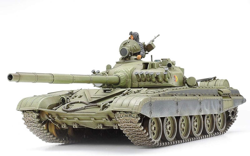 Tamiya 1:35 Scale Russian Battle Tank T72 M1 Model Kit - Image 1