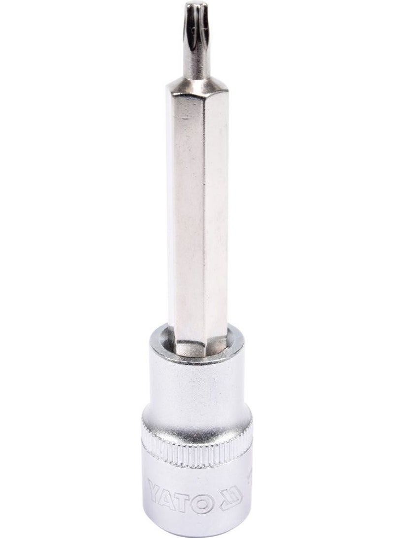 YATO Socket Bit 1/2" Torx T25 L=100mm YT-04321