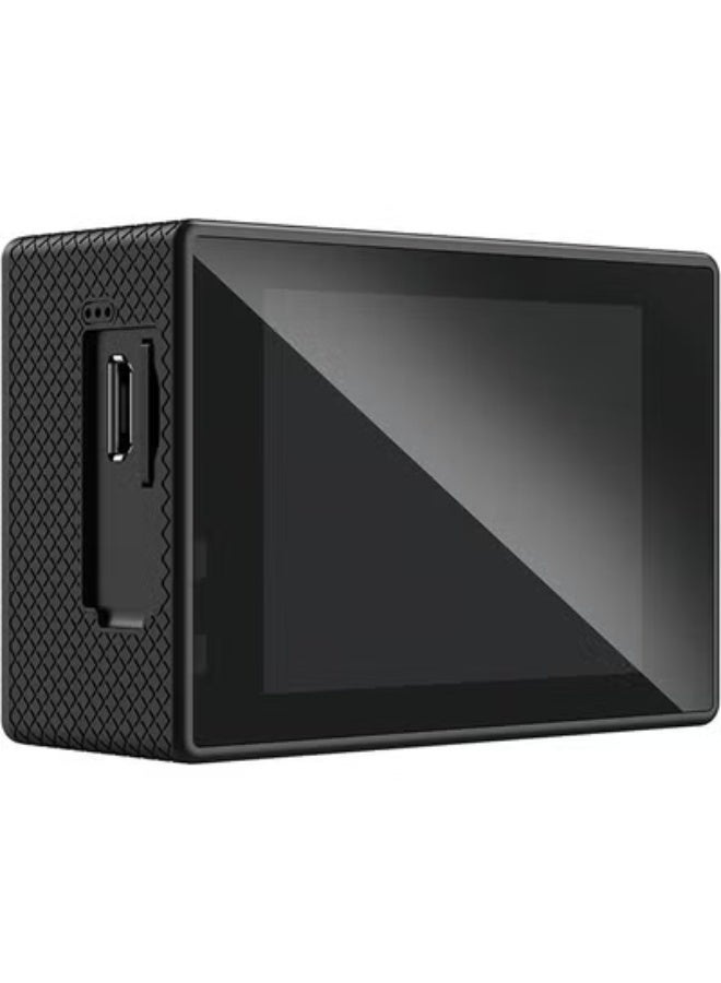 أس جي كام SJCAM كاميرا SJ4000 Air 4K Wi-Fi Action الأصلية بدقة 16 ميجابكسل مضادة للماء وكاميرا فيديو DV بزاوية واسعة 170 درجة LCD - أسود - Image 2