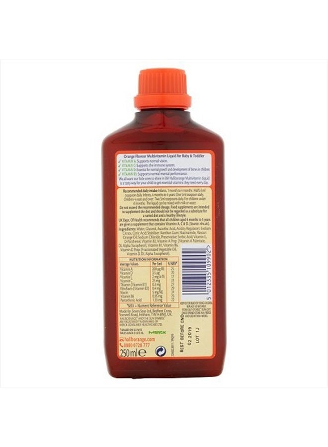 Haliborange All Natural Orange Flavour Multivitamni Liquid - Image 2