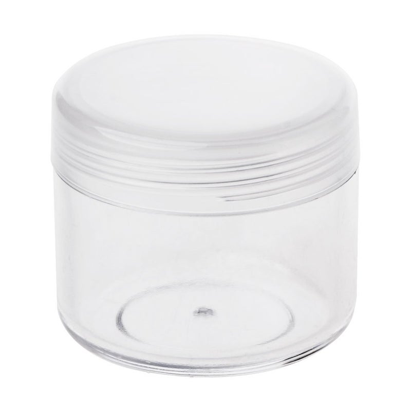 AUDBUA 10Pcs/20Pcs/30Pcs Pack Makeup Jar Mini Sample Bottle Travel Cosmetic Pot Face Cream Container Nail Box (Capacity: 20g, 20Pcs/pack)