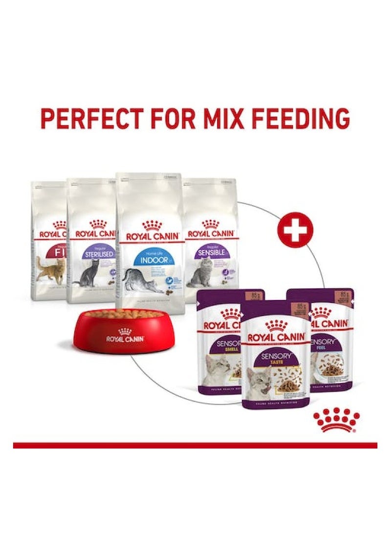 رويال كانين مرق فيلين هيلث نيوتريشن الحسي للقطط (طعام رطب - أكياس) 85 جرام - عبوة من 12 قطعة - Image 3