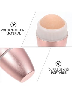PRIME Oil- Absorbing Volcanic Face Roller Reusable Oily Skin Control Roller Excess Shine Rolling Remover Reusable Facial Skincare Tool  - Image 4