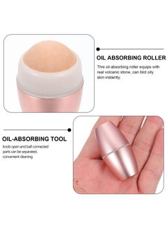 PRIME Oil- Absorbing Volcanic Face Roller Reusable Oily Skin Control Roller Excess Shine Rolling Remover Reusable Facial Skincare Tool  - Image 3