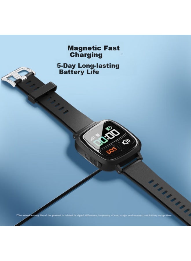 Love Care Aiqiangua M1pro Guardian Edition Elderly Positioning Bracelet, Beidou Gps Positioning, Anti-loss, Anti-wandering, One-key Call Watch - Image 4