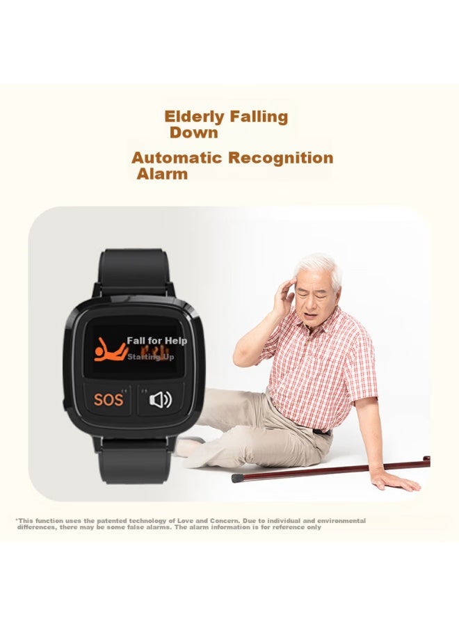 Love Care Aiqiangua M1pro Guardian Edition Elderly Positioning Bracelet, Beidou Gps Positioning, Anti-loss, Anti-wandering, One-key Call Watch - Image 5