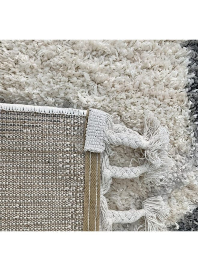 Fluffy White Rectangular Carpet Ultra Soft Area Carpets For Bed Room Living Room And Dining Room Anti-Slip Floor Carpets Easy To Clean Made In Turkey 150X230Cm - pzsku/Z0717F158640C6CFE64C9Z/45/_/1728387742/01a9fadd-578a-4a6b-b64c-764322c11758