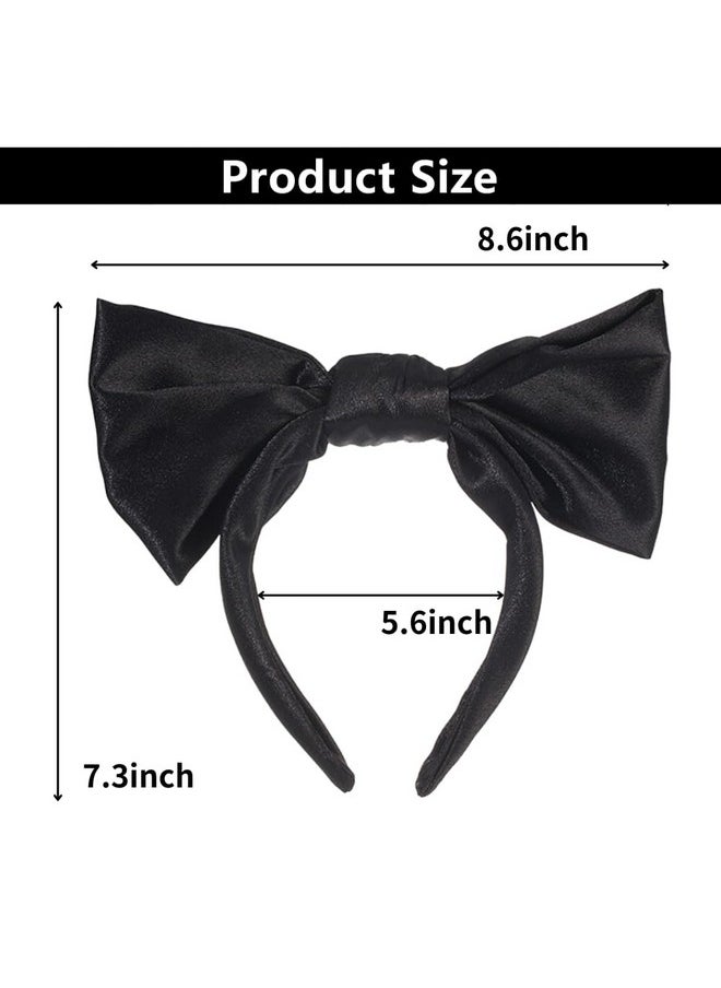 Black Bow Headbands For Women French Big Black Hair Bows Hair Band Accessories Hair Decorations For Hair Styling 1Pcs - pzsku/Z0717F728F8C0F5C93F02Z/45/_/1718616501/f088acaf-1a72-4b8f-bf67-ee8934df7b62