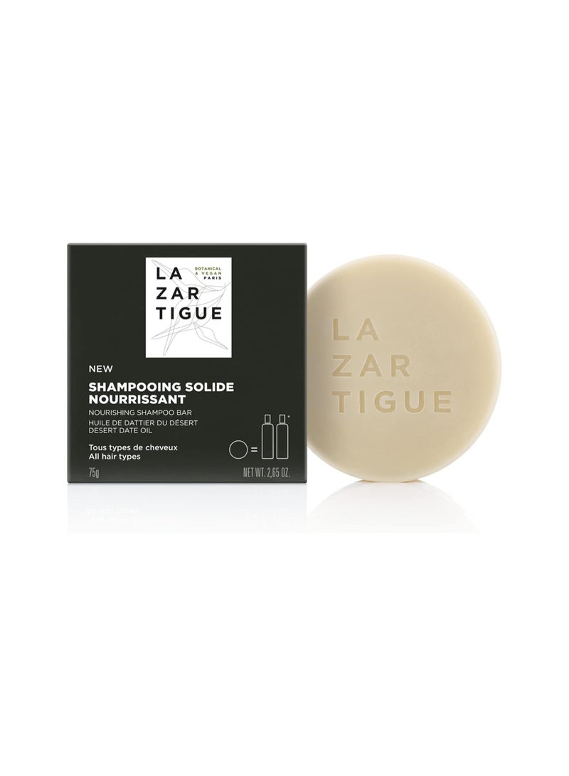 Lazartigue Nourishing Shampoo Bar All Hair Types 2.65 oz 75 g - Image 1