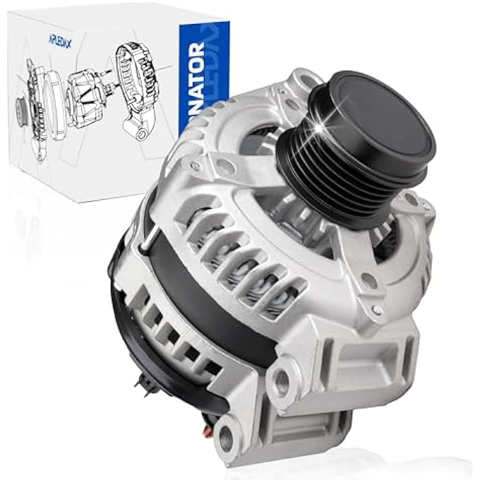 APLEDAX High Output Alternator For/Dodge Grand Caravan Avenger Journey For/Ram C/V For/Chrysler 200 Town Country For/Volks-wagen/Routan Upgraded 04801624AD 12V 160A 6Groove - Image 1