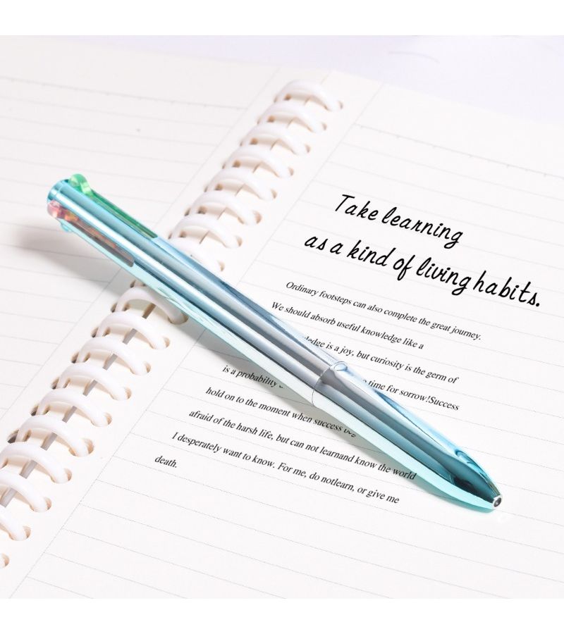 3 Pcs Refillable Gradient Pens 0.5mm Quick Dry Smooth Multi Color Note Taking - Image 5
