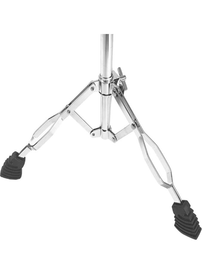 erorex 12-inch Galvanized Carbon Steel Drum Tripod Stand 19.7inch-29.5inch Height Adjustable for Dumb Drum Snare Drum Drum Set Supporting - Image 3