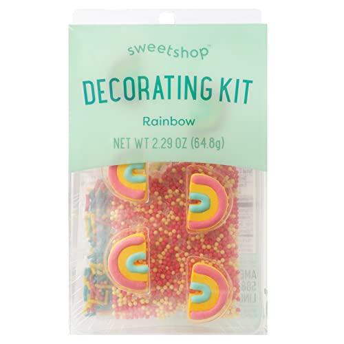 Sweetshop Cake Decorating Kit Rainbow - Image 1