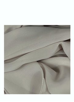 Perfectory PERFECTORY Women Lightweight Solid Chiffon Hijab Shawl Soft Premium Abaya Shawl Wrap Scarves, Long Bridal Hijab Scarf- Agate Grey  - Image 2