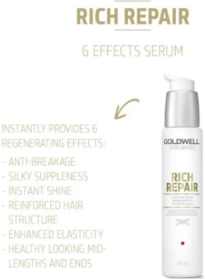 Goldwell Dualsenses Rich Repair 6 Effects Serum 100ml - Image 2