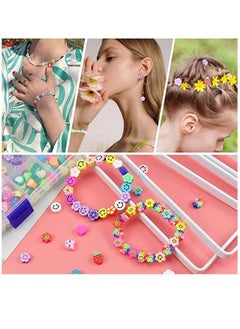 ESSEN Clay Beads Bracelet Jewelry Making DIY Bead Craft Kit 300 pcs  - Image 5