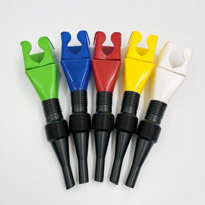 Generic ARUP Plastic Clasp AntiSpill Fuel Transferring Funnel With RemovableRetractable Hose No Spilling Universal Clipon Funnel For Dispensing Petrol Diesel Water Oil Fuel Coolant Kerosene 1  - Image 4
