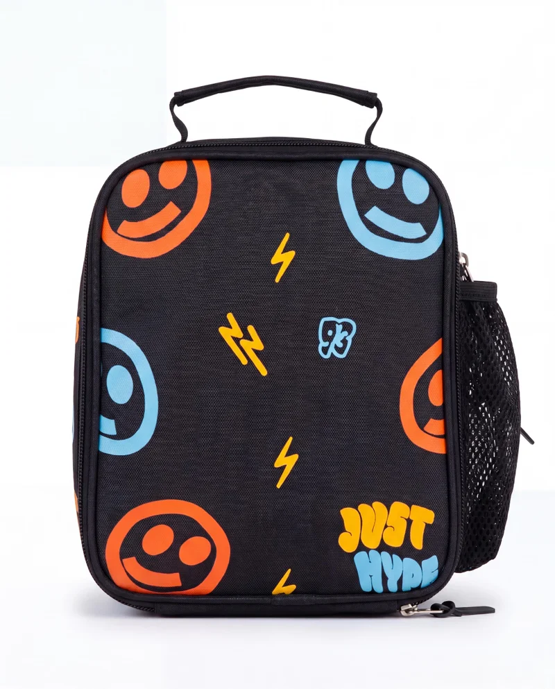 چاست هايب HYPE Lunch Bag Black Smiley Icon