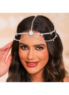 Rhinestone Wedding Head Chain Jewelry Silver Star Headband Sparkly Cryatal Headpiece Head Chain Bridal Hair Accessory For Women - pzsku/Z0718FCB29A48E4A850B3Z/45/_/1718644236/48161d64-d2a3-488f-abdd-4c71b543c636