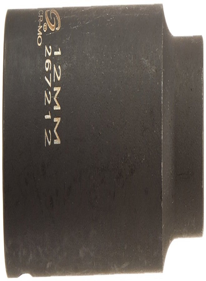 Sunex Tools Sunex 267212 1/2-Inch Drive 12-mm 12-Point Deep Impact Socket - Image 2