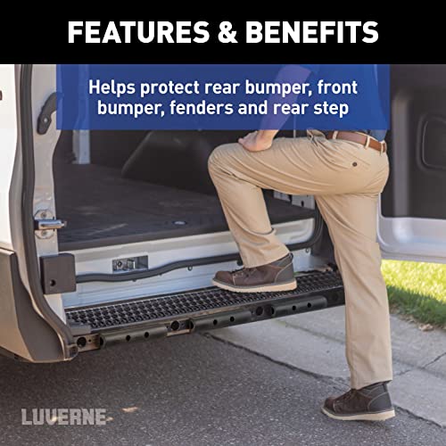 Luverne 2090615-3 10-Inch Universal Rubber Bumper Guard Protector Strips Loading Dock Rear Fender Pad Bump Stop, 3-Pack - Image 4