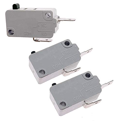 Yoiilnz KW3A Microwave Oven Door Switch 16A 125/250V Door Interloc (2 Normally Open and 1 Normally Closes) - Image 1