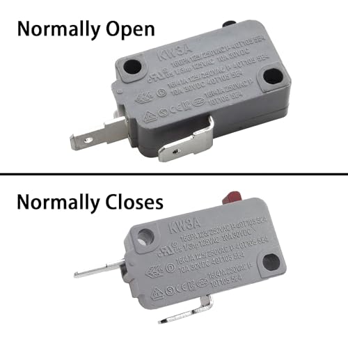 Yoiilnz KW3A Microwave Oven Door Switch 16A 125/250V Door Interloc (2 Normally Open and 1 Normally Closes) - Image 3