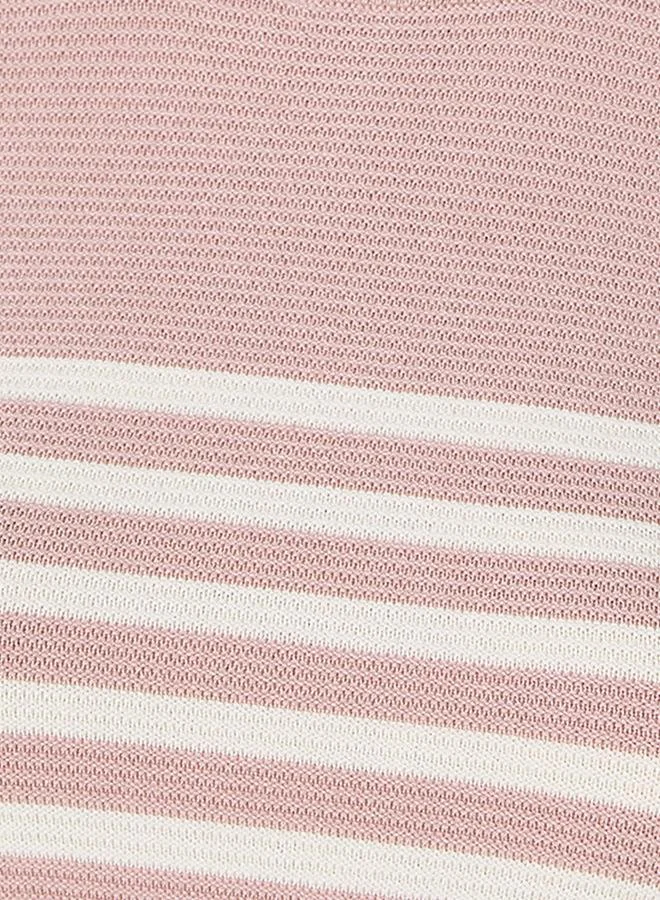 Splash FAV Basic Ottoman Striped Crew Neck Sweater