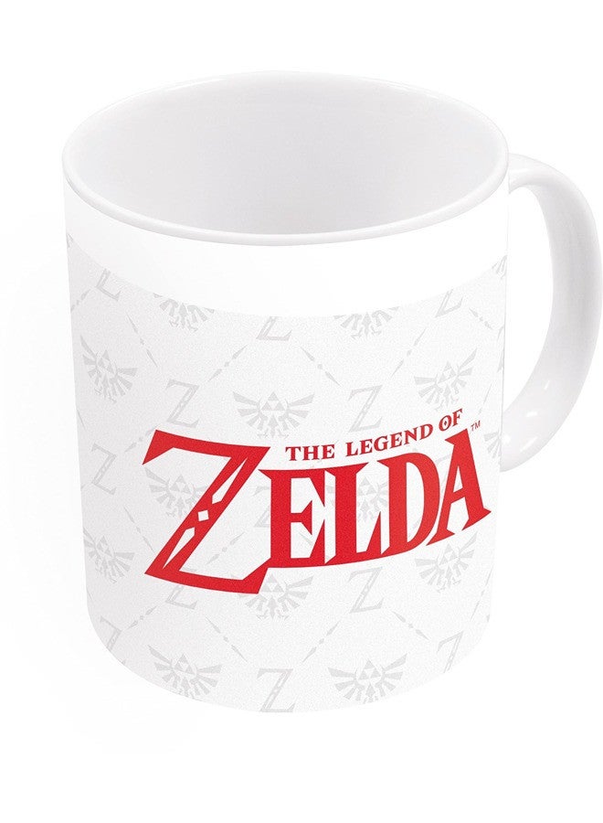 ZELDA STOR Nintendo Ceramic Mug With Handle Zelda 325Ml Set Of 1 Pcs Tea Coffee Cylin Shape | Microwave & Dishwasher Safe, Freezer Safe | Ideal For Daily Use Coffee Tea Milk & Gifting | Color Multicolor - Image 2