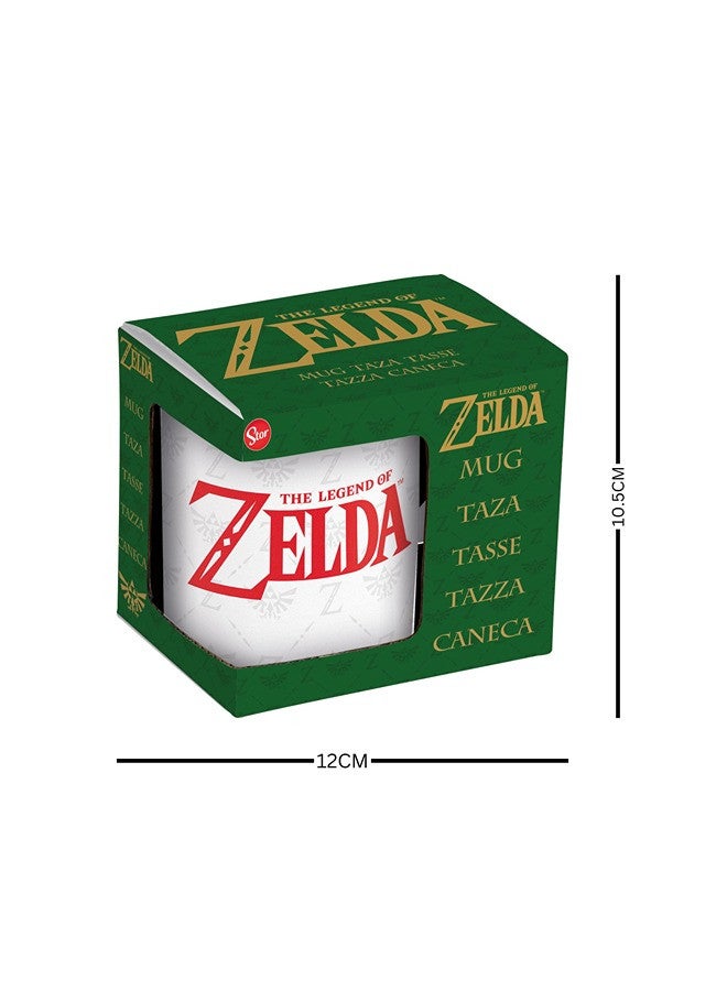ZELDA STOR Nintendo Ceramic Mug With Handle Zelda 325Ml Set Of 1 Pcs Tea Coffee Cylin Shape | Microwave & Dishwasher Safe, Freezer Safe | Ideal For Daily Use Coffee Tea Milk & Gifting | Color Multicolor - Image 4
