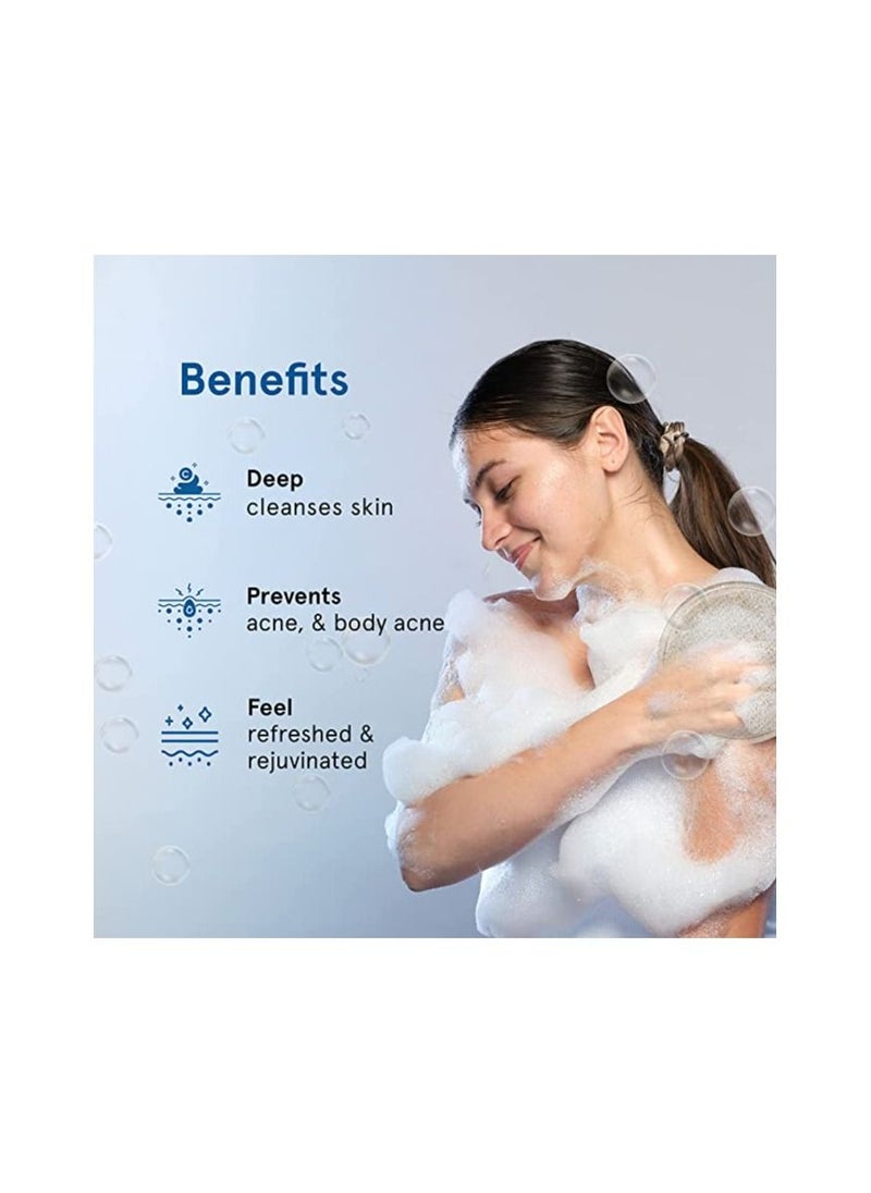 Bodywise - Bodywise 1% Salicylic Acid Body Wash 250*2ml    Prevents Body Acne & Gently Cleanses Skin - Image 1