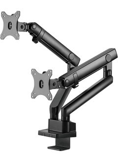 SilverStone ARM25 Dual Monitor Arm w/ Mechanical Spring Design Versatile Adjustability, Monitors Up To 32" Size 9kg Weight, VESA Mounting Interface Standard, 100mm Mounting Hole  - Image 4