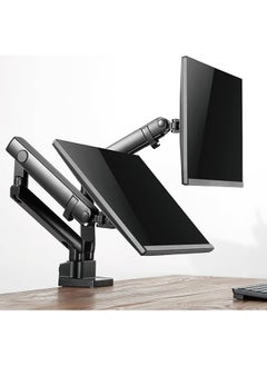 SilverStone ARM25 Dual Monitor Arm w/ Mechanical Spring Design Versatile Adjustability, Monitors Up To 32" Size 9kg Weight, VESA Mounting Interface Standard, 100mm Mounting Hole  - Image 5