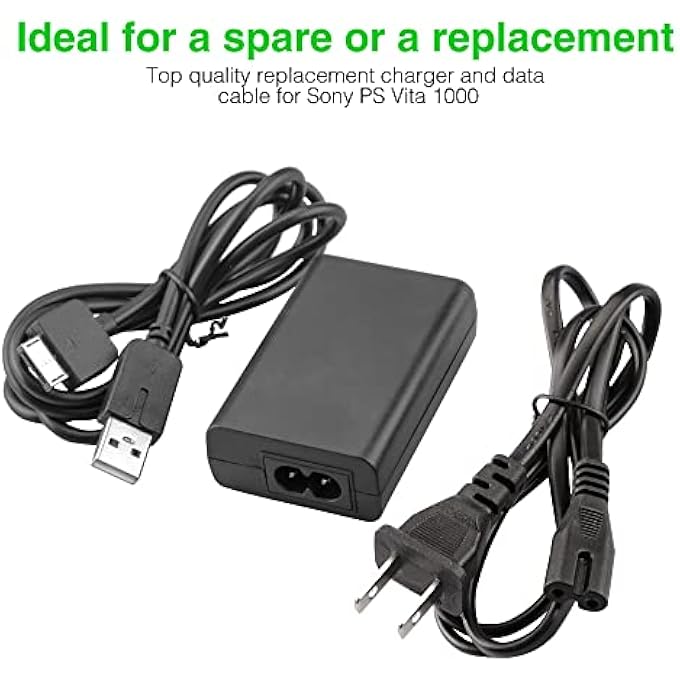 rayihni PS VITA CHARGER, AC ADAPTER WALL CHARGER COMPATIBLE WITH SONY PLAYSTATION VITA 1000 (ONLY COMPATIBLE WITH PSV 1000) - Image 3