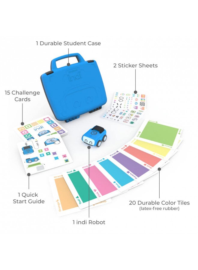Sphero Indi Student Kit: Screenless STEAM Learning Robot for School - Engage Students 4+ - Introduce Computer Science Fundamentals - Design & Create Mazes - Learn Coding Concepts