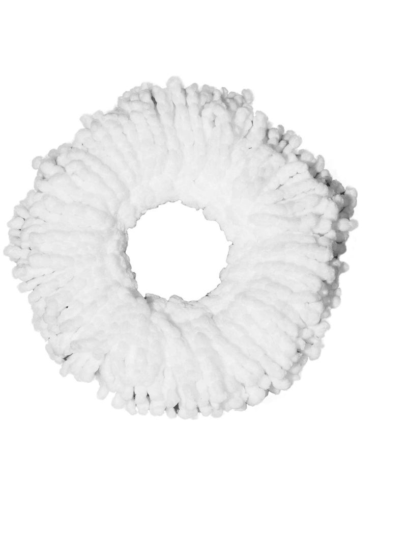 Suntown 4pcs Microfiber Mop Head Refill Replacement for HSN Hurricane Magic Mop 360 Rotating Degree Spin Replacement Mophead - Image 1