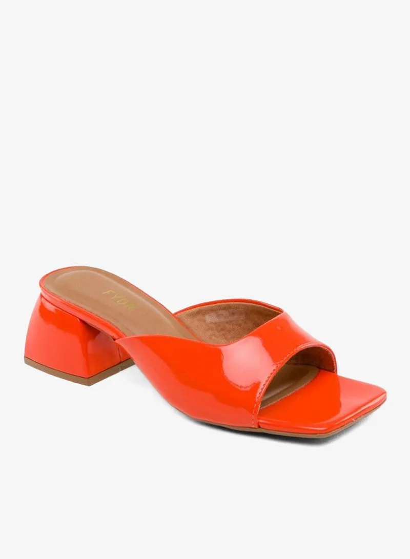 فايور Square Toe Mid Heel BDV 065