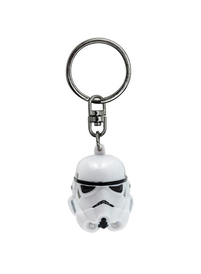 NIBEMINENT Star Wars Stormtrooper Helmet Keychain