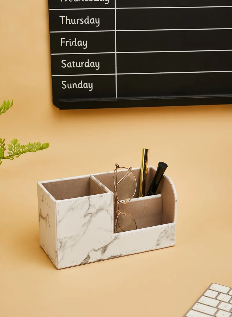 Back to school kit White Stationery Storage Holder