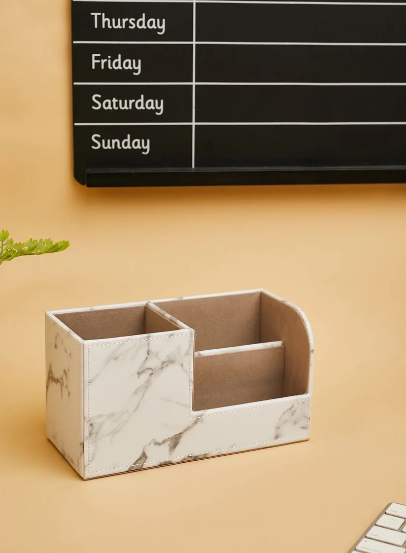 Back to school kit White Stationery Storage Holder