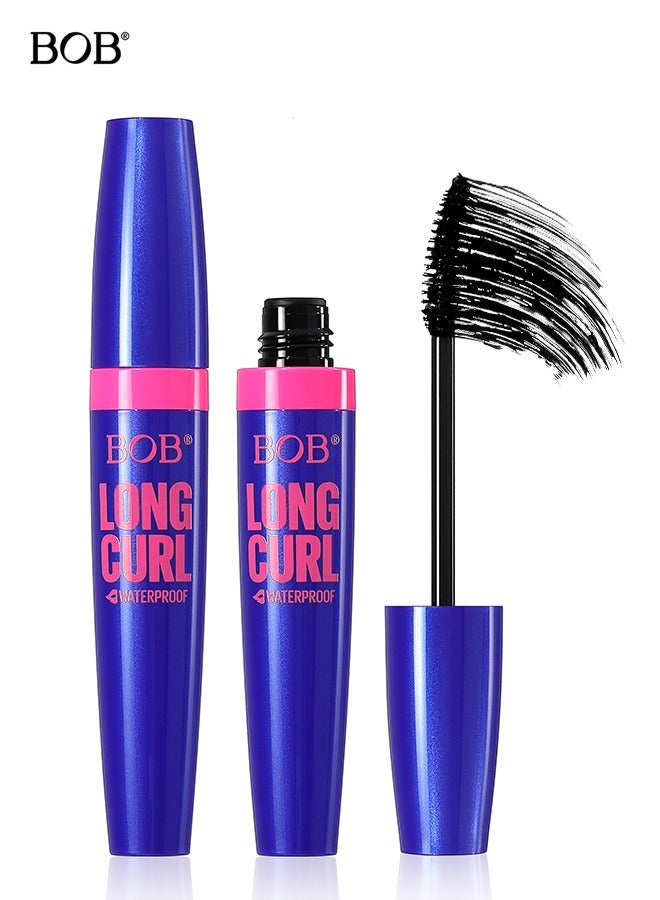 بي أو بي ماسكارا بوب® لزيادة الطول والتجعيد – مقاومة للماء، 6 جم | تركيبة مقاومة للتلطخ وتثبيت التجعيد لرموش أطول ومرفوعة - Image 1