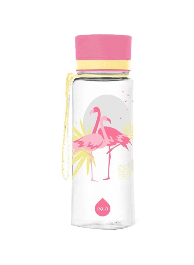 EQUA Flamingo Designed Water Bottle 600ml