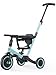 newyoo Toddler Tricycles for 13 Year Olds Toddler Bike Baby Balance Bike Christmas and Birthday Gift for Boy and Girl Trike with Push Handle Safety Guard Safety Belt Blue TR008 - Image 4