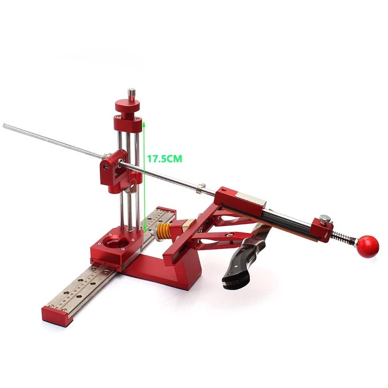 KETIPED Professional Knife Sharpener with 6 Whetstones,360Â° Flipping Angle Adjustable Design,Fixed-Angle High Precision Grinder Sharpening with Dual Clamps,072R - Image 4